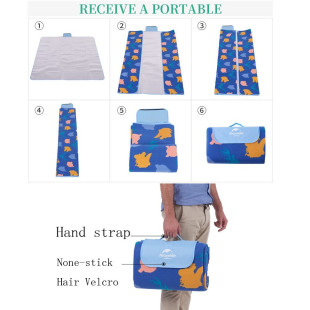 Килимок для пікніка Naturehike PM-01 2017 200 х 200 см (NH17Y020-L)