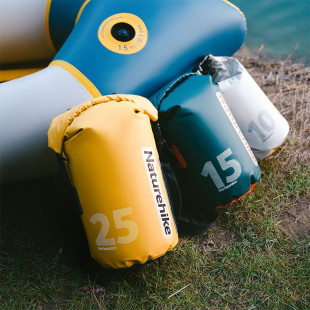 Рюкзак водонепроникний Naturehike CNK2300BS017, 10 л, темно-зелений