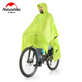 Пончо-дощовик 3 в 1 Naturehike NH17D002-M, 210T, блакитний