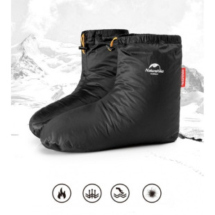 Черевики на гусячому пуху Naturehike NH18S023-T, розмір 40-44, чорні