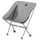 Стілець складаний ультралегкий Naturehike Stellaluna L04 CNK2450JJ015, розмір М, алюміній, сірий