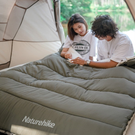 Спальний мішок Naturehike LD150 CNK2300SD016, правий, темно-зелений