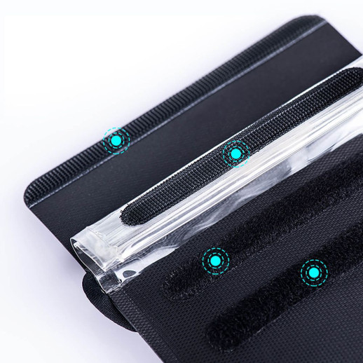 Чохол водонепроникний для смартфона Naturehike NH20SM003, чорний