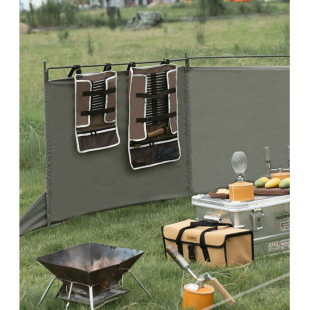 Чохол-органайзер Naturehike для кілочків (маленький)  NH20PJ093, коричневий