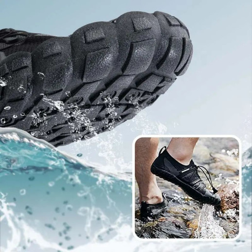 Швидковисихаючі сітчасті черевики Naturehike CYY2321IA010, розмір 43-44, чорні