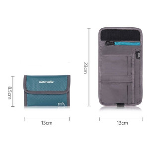 Гаманець Naturehike Travel wallet RFID-Blocking NH20SN003 синій
