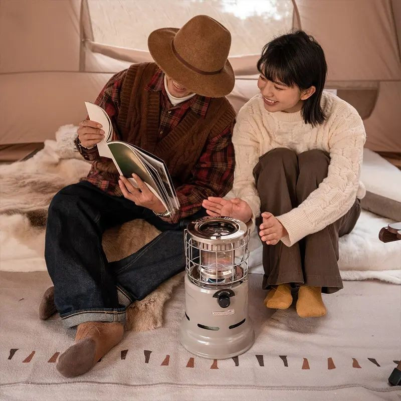 Газовий пальник-обігрівач Naturehike CNH22CJ014, бежевий | Naturehike