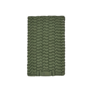 Матрац подвійний Naturehike CNK2550WS019, 65 мм, із вбудованою помпою, зелений