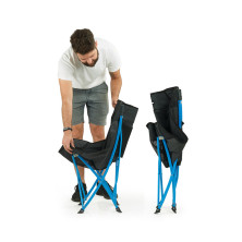 Крісло складне Naturehike YL04 NH18X004-Y, Оксфорд 600D/сталь, чорний