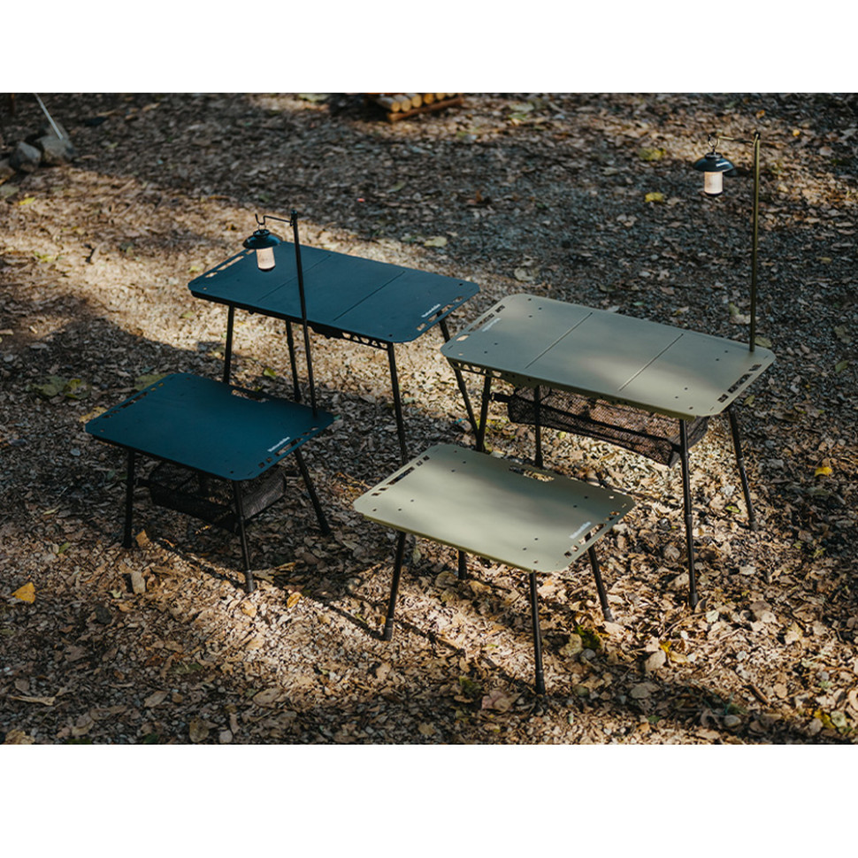 Складной стол Naturehike CNK2450JJ025, 60х40 см, алюминий, черный
