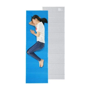 Коврик складной IXPE Naturehike NH19QD008, алюминиевая пленка, 185x56х1,8 см, оливковый зеленый