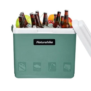 Туристический холодильник Naturehike NH20SJ021, зелёный, 24 л, полипропилен