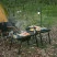 Стол для барбекю стальной Naturehike CNK2350CF018, черный