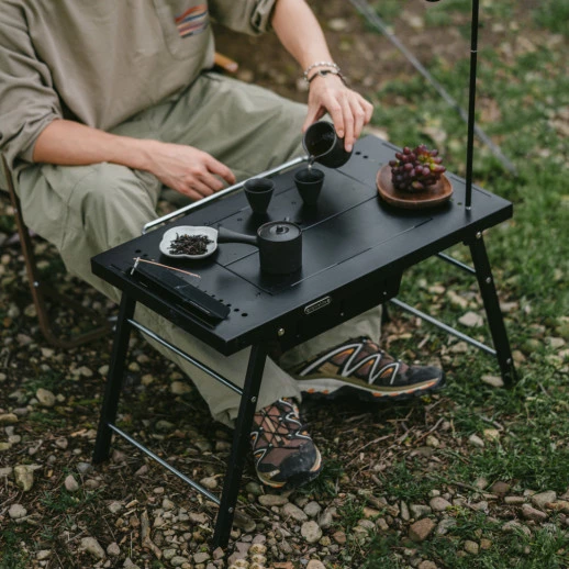 Стол для барбекю стальной Naturehike CNK2350CF018, черный