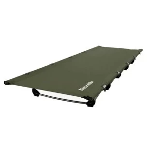 Ліжко складане Naturehike XJC05 NH20JJ001, Поліестер Oxford / алюміній, темно-зелене