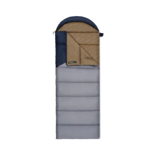 Спальник с капюшоном Naturehike Sunny Day PL02 U450 CNK2550WS028, (3,9 ° C), левый, голубовато-синий