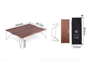 Столик походный Naturehike Compact Table NH17Z001-L grey