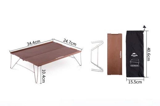 Столик походный Naturehike Compact Table NH17Z001-L grey