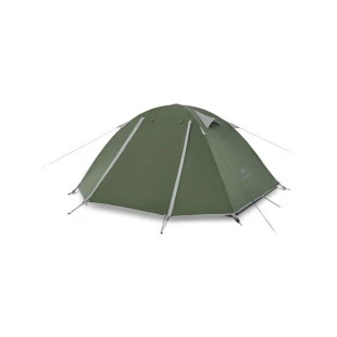 Палатка двухместная Naturehike P-Series CNK2300ZP028, темная оливковая