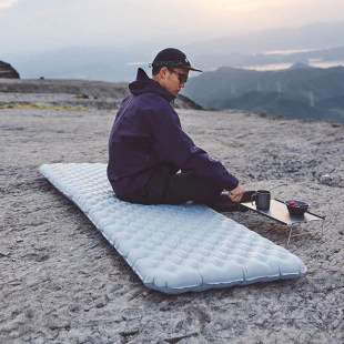 Матрас надувной одноместный UL Naturehike CNK2450WS012, 196*64, серый
