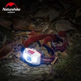 Фонарь налобный Naturehike TD-02 NH00T002-D, бело-красный