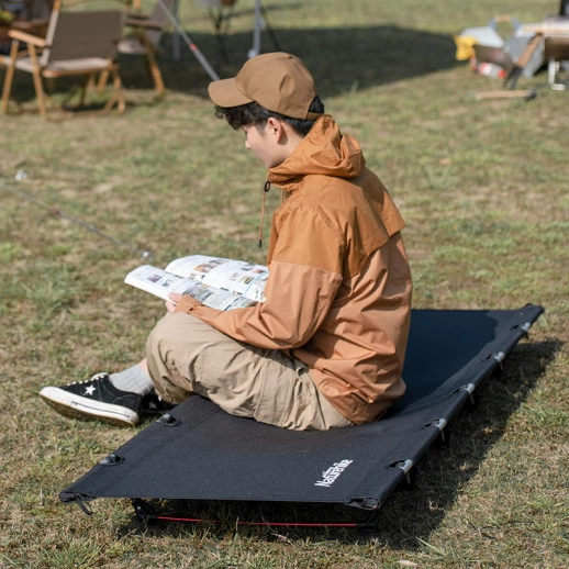Ліжко складне Naturehike XJC05 NH20JJ001, поліестер Oxford /алюміній, хакі