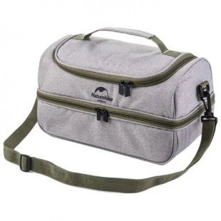 Ізотермічна сумка Naturehike S 31*17*18 см light grey (NH17B001-B)