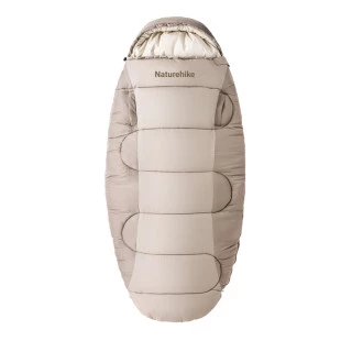 Спальный мешок овальный Naturehike PS200 CNK2350WS026, бежевый