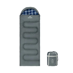Спальный мешок с капюшоном Naturehike Clear Sky CNK2450WS042, серый