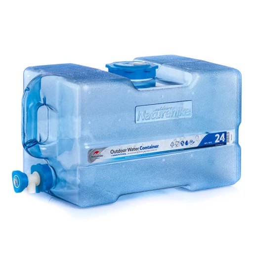 Каністра для води Контейнер для води Naturehike PC7 12 л прозорий (NH18S012-t)