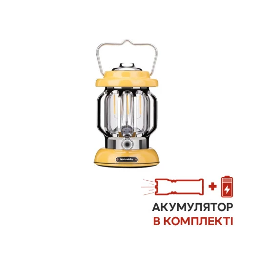 Фонарь кемпинговый Naturehike NH21ZM008, желтый