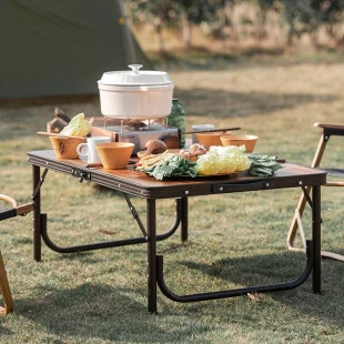 Cтіл розкладний Naturehike L MDF outdoor folding NH20JJ028 Темне дерево