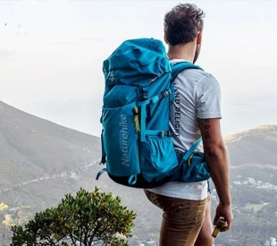 Рюкзак туристичний Naturehike NH18Y045-Q, 45 л, Блакитний