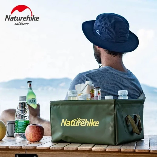 Відро складне Naturehike Square bucket 13л army green NH19SJ007