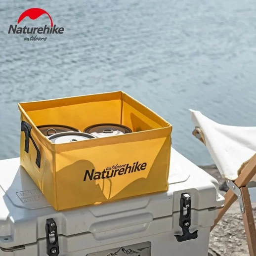 Відро складне Naturehike Square bucket 13л army green NH19SJ007