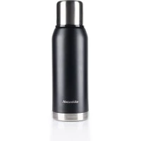 Термос Naturehike Q-9H NH19SJ010, 304 сталь, 1.0 л, Чорний