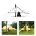 Тент туристичний Naturehike 20D silicone 4,25х2.55м 0,57 кг grey/white (NH15T003-M)