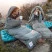 Спальник с капюшоном Naturehike M400 NH20MSD02, (1°C), правый, серый (6927595701270)