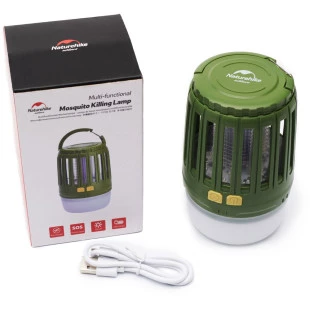 Ліхтар кемпінговий із захистом від комарів Naturehike Repellent light NH20ZM003, акумулятор 18650( 2200 mAh)