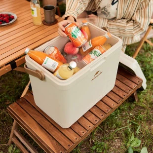 Туристический холодильник Naturehike CNK2300BS011, 13 л, бежевый