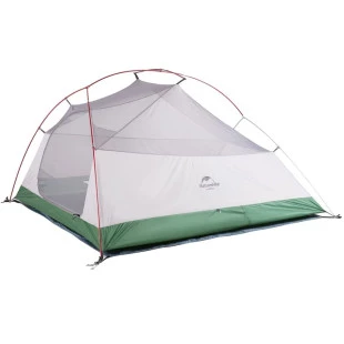 Намет Naturehike Cloud Up 3 Updated NH18T030-T, 210T, надлегка тримісна з футпринтом, зелений
