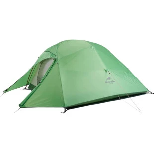 Намет Naturehike Cloud Up 3 Updated NH18T030-T, 210T, надлегка тримісна з футпринтом, зелений