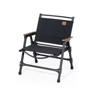 Крісло складане Naturehike CNK2350JJ015, алюміній, чорний