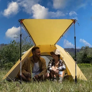 Намет чотиримісний Naturehike P-Series NH18Z044-P, 210T/65D, хакі