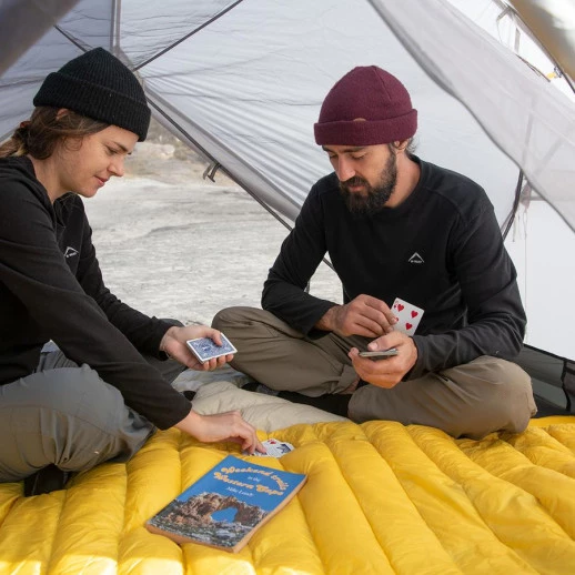 Намет Naturehike Mongar NH17T007-m, 20D, надлегка двомісна з футпринтом, сірий