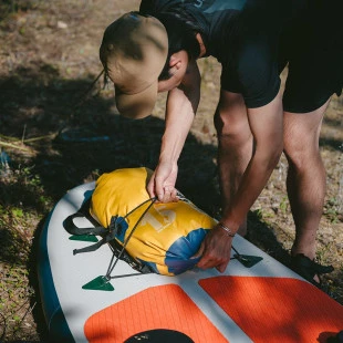 Рюкзак водонепроникний Naturehike CNK2300BS017, 15 л, жовтий