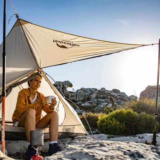 Намет Naturehike VIK II 15D silicone NH19ZP003-1, Білий