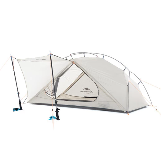 Намет Naturehike VIK II 15D silicone NH19ZP003-1, Білий