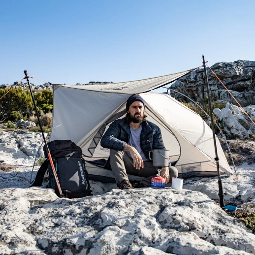 Намет Naturehike VIK II 15D silicone NH19ZP003-1, Білий