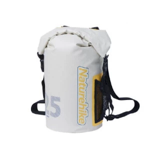 Рюкзак водонепроникний Naturehike CNK2300BS017, 25 л, білий